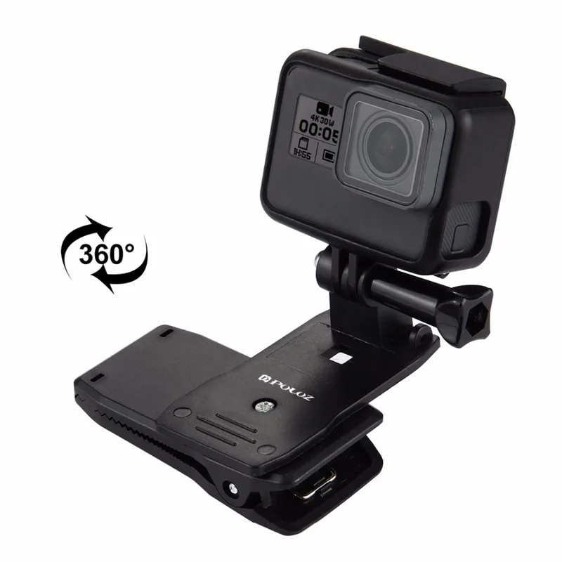 Лучшие предложения PULUZ для Go Pro Аксессуары 360 градусов рюкзак БЫСТРОРАЗЪЕМНАЯ