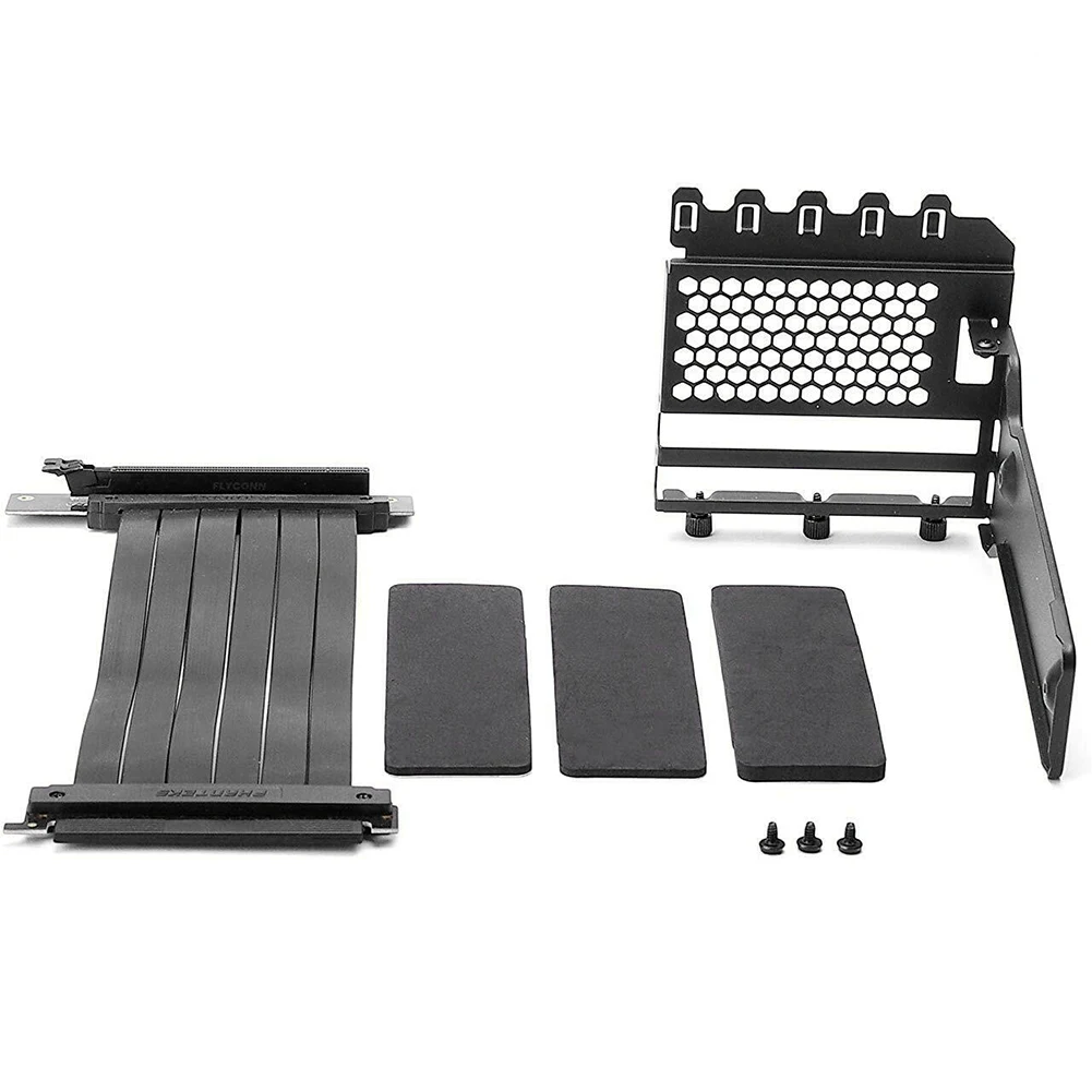 

Computer Accessories Anti-interference Graphics Card Holder Stand With 220mm Flat Line Vertical GPU Bracket Metal Universal