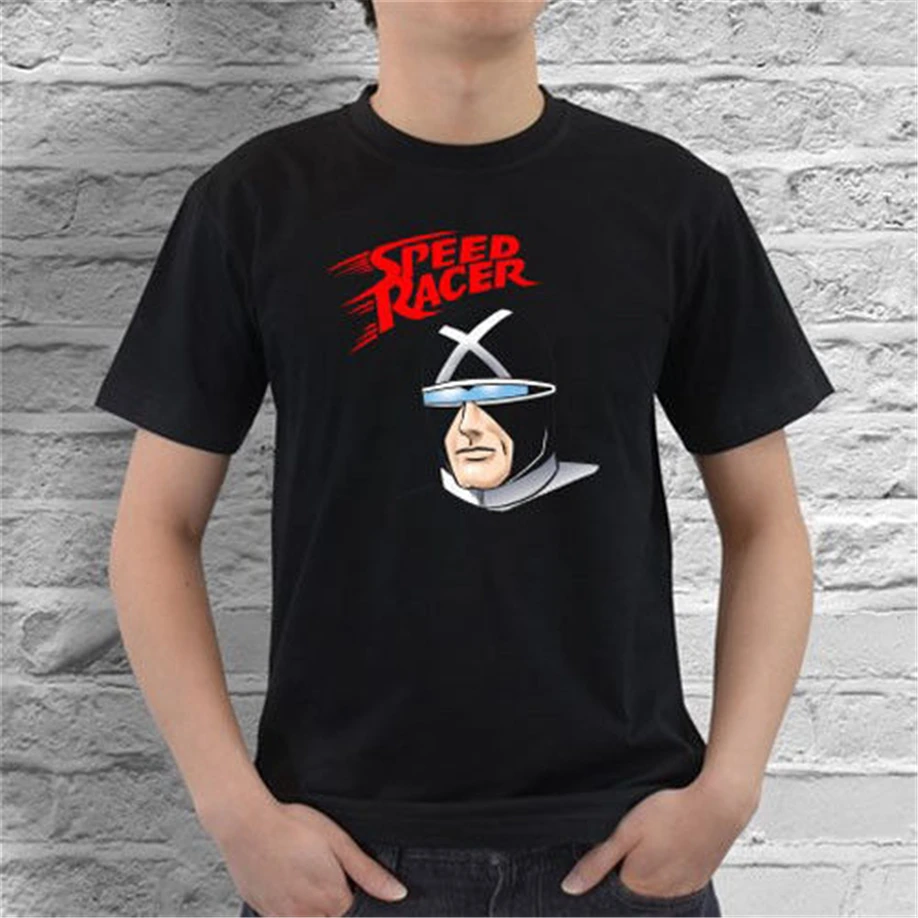 New Speed Racer X Vintage Anime Cartoon Movie Men'S T Shirt Black Sizes S - 3Xl Birthday Gift Tee | Мужская одежда