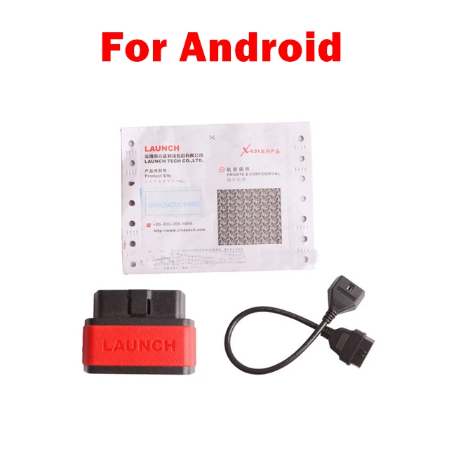 Android no Box Launch X431 X-431 Авто Diag X431 iDiag диагностический инструмент Bluetooth для Android или iOS Автомобильный сканер OBD2 OBD диагностический инструмент - Цвет: Android no Box