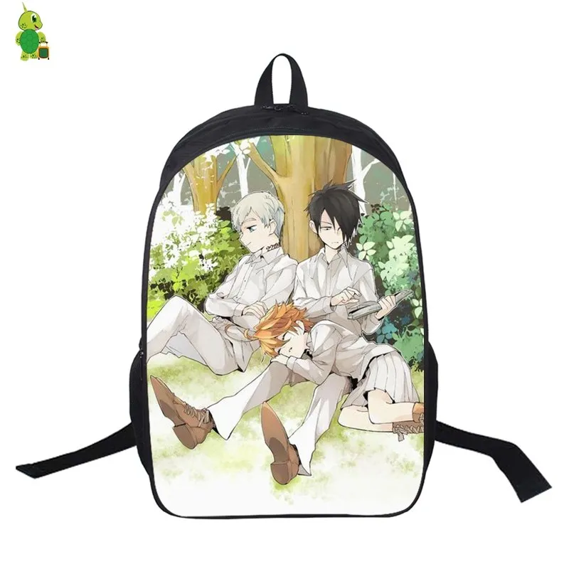 3 Обещанный рюкзак Neverland Mochila школьные сумки для подростков девочек мальчиков аниме ноутбук рюкзак для женщин и мужчин Дорожная сумка на плечо - Цвет: 3