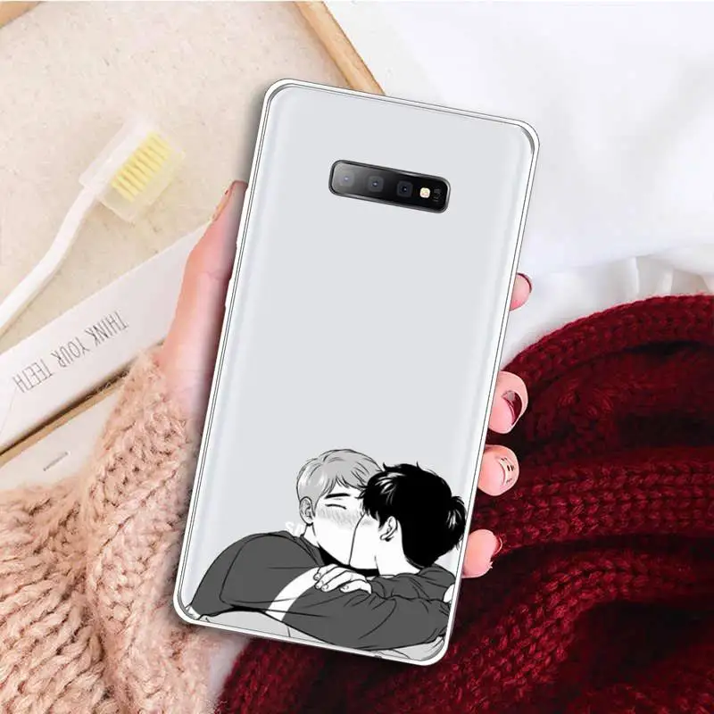 

Anime bj alex Phone Case Transparent For Samsung Galaxy A71 A21s S8 S9 S10 plus note 20 ultra