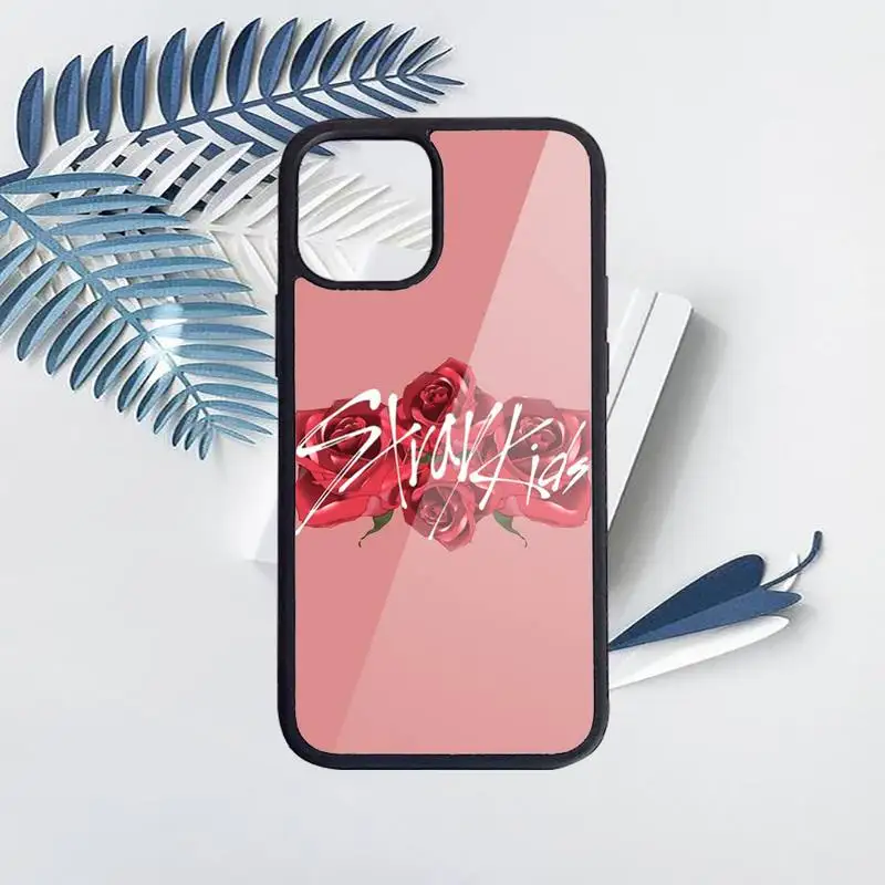

Stray Kids boys group KPop Phone Case PC for iPhone 11 12 pro XS MAX 8 7 6 6S Plus X 5S SE 2020 XR high quality funda capa
