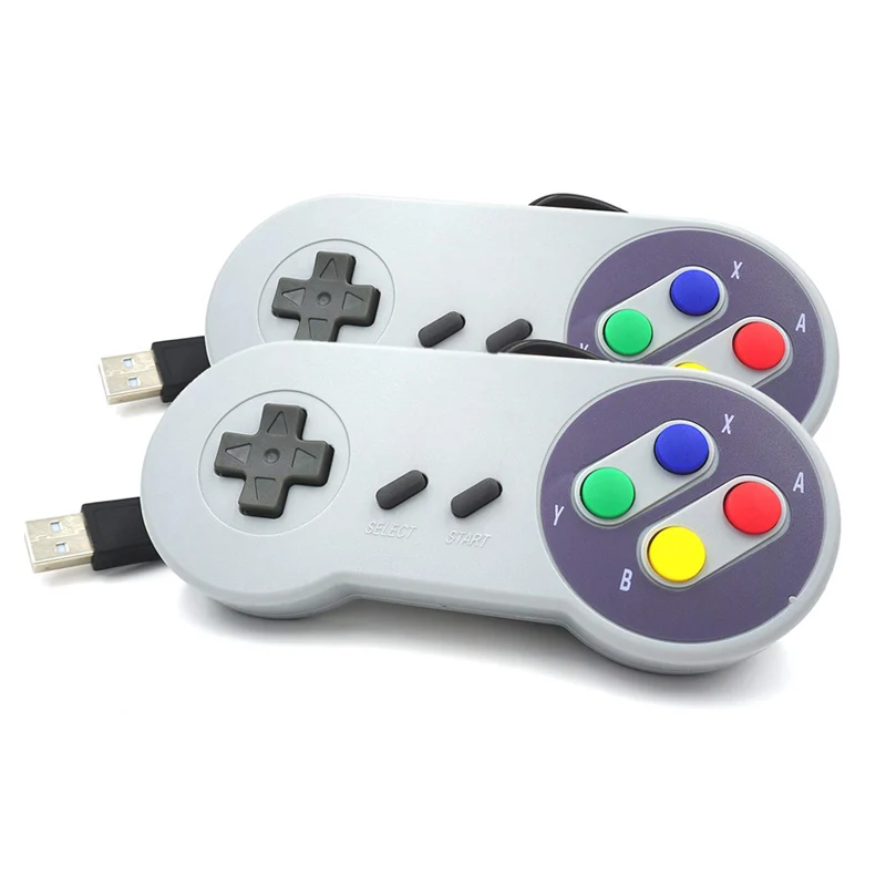 Игровой контроллер USB, игровой джойстик, геймпад для nintendo SNES, игровой коврик для Windows PC MAC, компьютер для Raspberry Pi