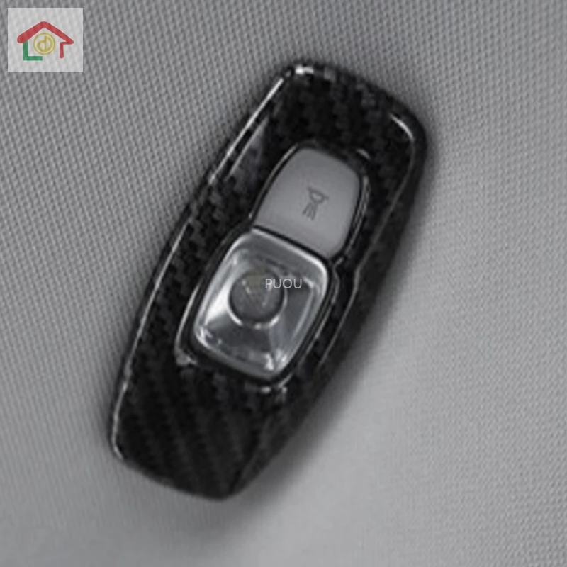 

Для Renault Kadjar 2016 2017 2018 2019 2020 крышка ABS хромированный/углеродное волокно задний хвост чтения переключатель светильник рамка лампы обрезание