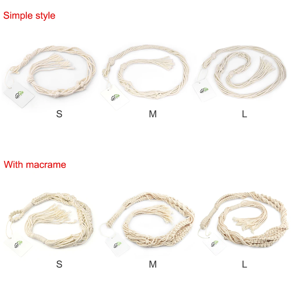 Вешалка для растений из 100% хлопка крючок держатель кастрюль вешалка ручной