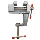 Мини-скамья из алюминиевого сплава, 35 мм, 1 шт., зажим для стола, мини-скамья, винтовые тиски, стол для самостоятельного изготовления формы, фиксированный инструмент для ремонта