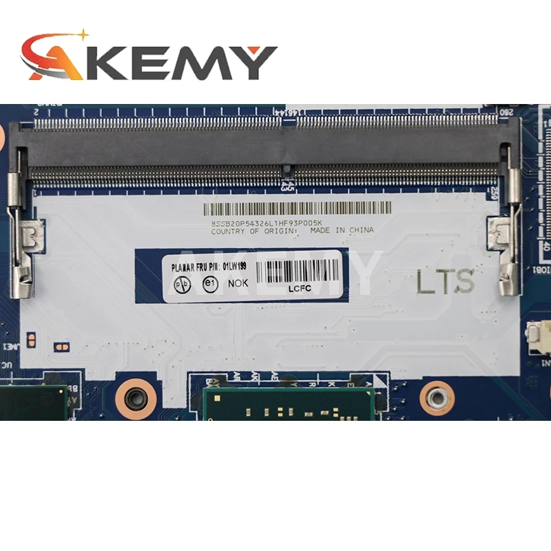 

For Lenovo Thinkpad E480 E580 R480 notebook motherboard EE480 EE580 NM-B421 CPU i3-7020 i3-7130+GPU RX550 100% test FRU 01LW188
