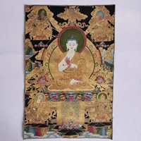36 tibet tibetan embroidered cloth silk buddhism sakyamuni buddha tangka thangka mural buddha home decor