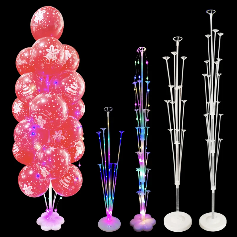 

7/13/19 Tubes Birthday Balloon Stand Balloon Holder Column Christmas Balloons Birthday Party Wedding Christmas Balls