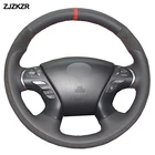 DIY Ручное шитье, искусственная замша, коровья кожа для Infiniti JX35 M M25 M35 M37 M56 Q70 QX60 Nissan Murano Pathfinder