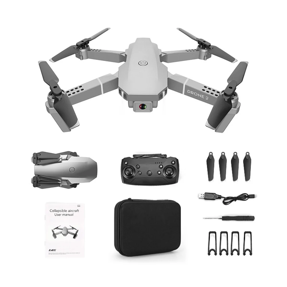 

2021 NEW E68 Drone HD Wide Angle 4K WIFI 1080P FPV Drones Video Live Recording Quadcopter Height To maintain Drone Camera Toys