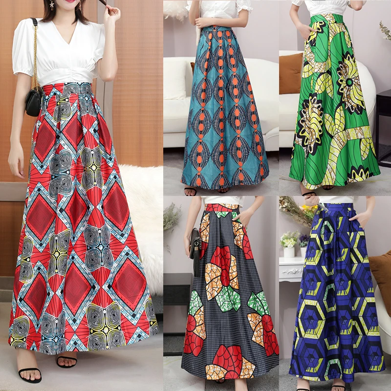 

2021 Fashion Casual Slim Skirt High Waist Pleated Skirt Slim Long Skirt Puff Skirt