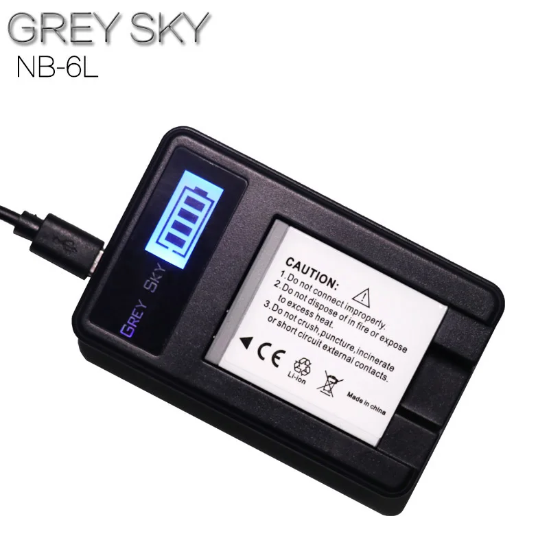 NB-6L NB-6LH NB 6L 6LH NB6L Battery + LCD usb Charger for Canon IXUS 85 95 IS SX275 SX280 SX510 PowerShot D10 S90 SD1200 200 | Электроника