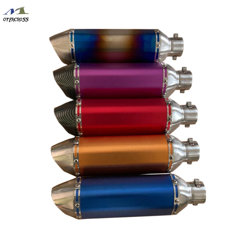 Универсальный мотоциклетный глушитель выхлопной трубы 35-51 мм Turbo Escape для CB400 MIO