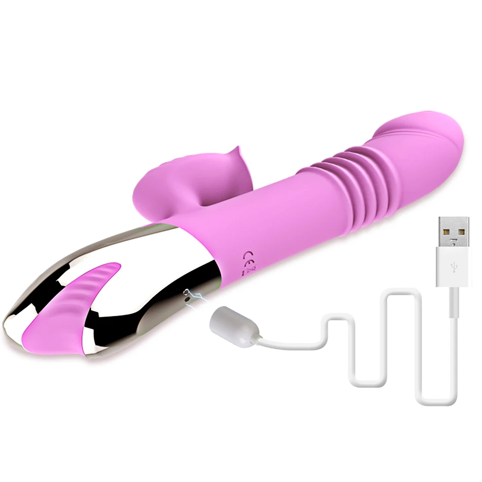 Leten Sex Toys for Woman Sucker Vibrator Heating Automatic Telescopic DildoTongue Licking Clit Orgasm Vaginal G Spot Massage | Красота и