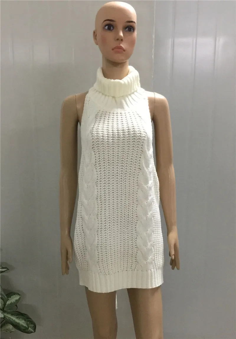 Свитер женский трикотажный с воротником-хомутом красный/розовый/черный/белый |