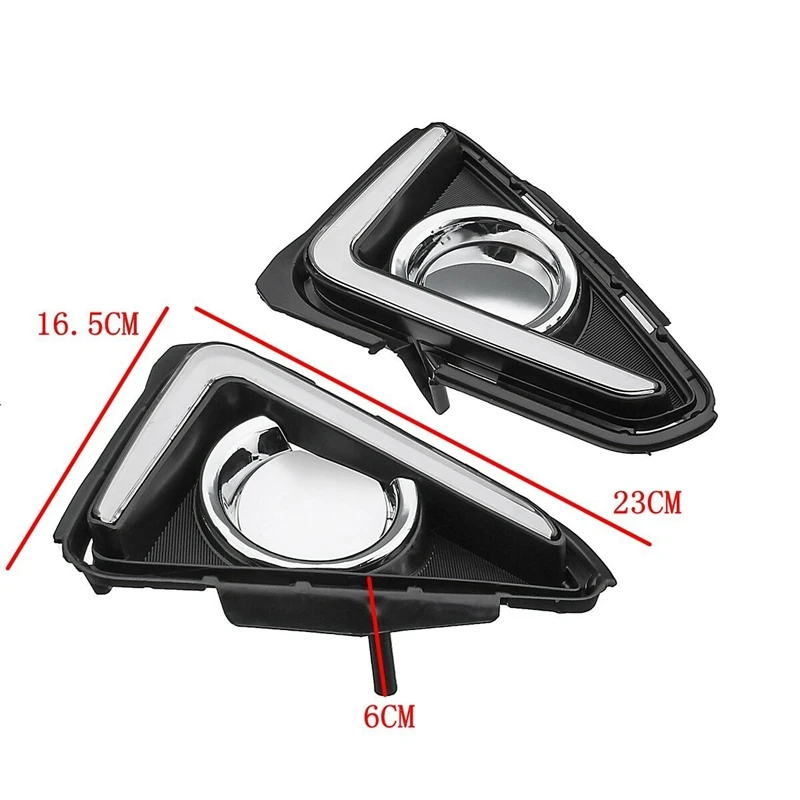

DRL for Toyota RAV4 2016 17 18 LED Daytime Running Light Fog Lamp with Turn Signal