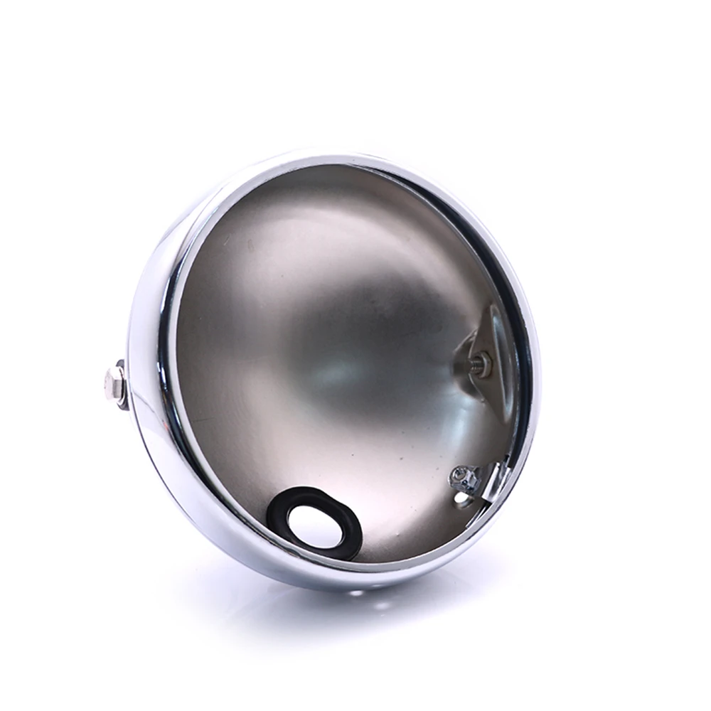 Мотоциклетный 7 дюймовый светодиодный налобный фонарь крышка для кафе Racer чоппер