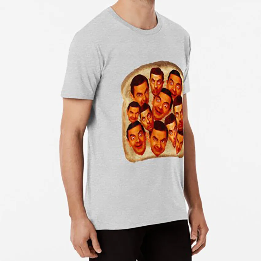 Бобы на тост футболка бобы мистер смешной комедии хлеб еда актер фильм ТВ| |