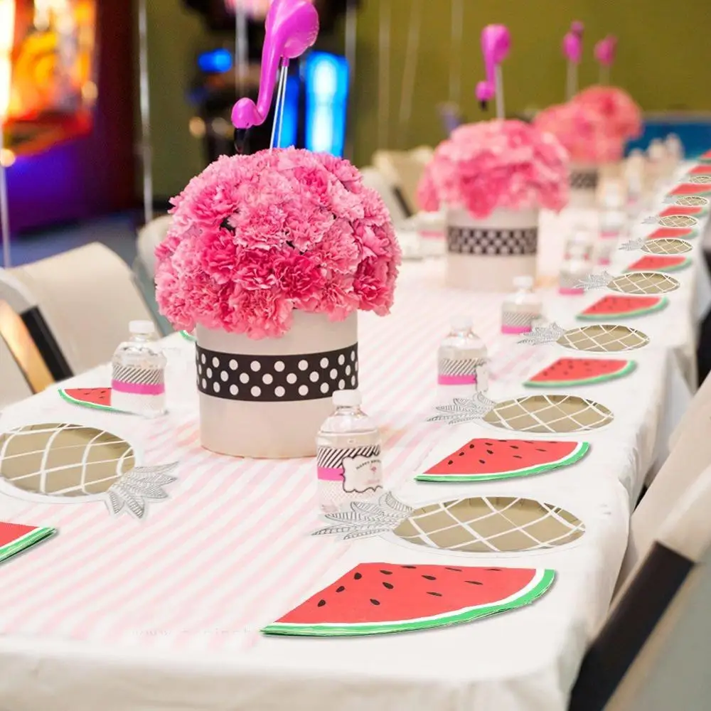 Украшения на день рождения товары для арбуза топпер торта баннер летняя
