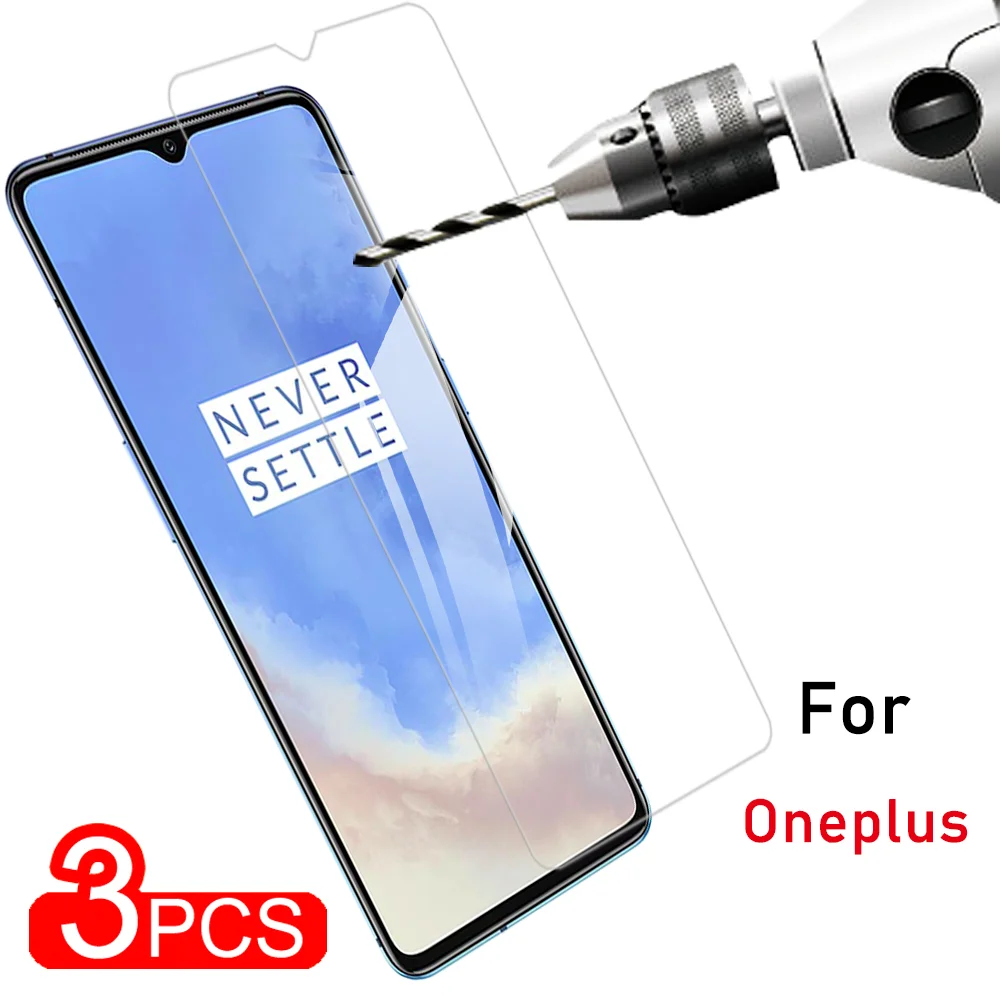 

3 шт экранная пленка стекло для Oneplus 6T 7 стекло Защита экрана для Oneplus 6T 7 Премиум защитное стекло