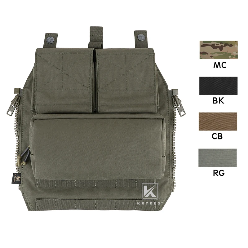KRYDEX тактический пакет на молнии Панель рюкзак для КПК НЦЧП AVS JPC2.0 жилет боевое