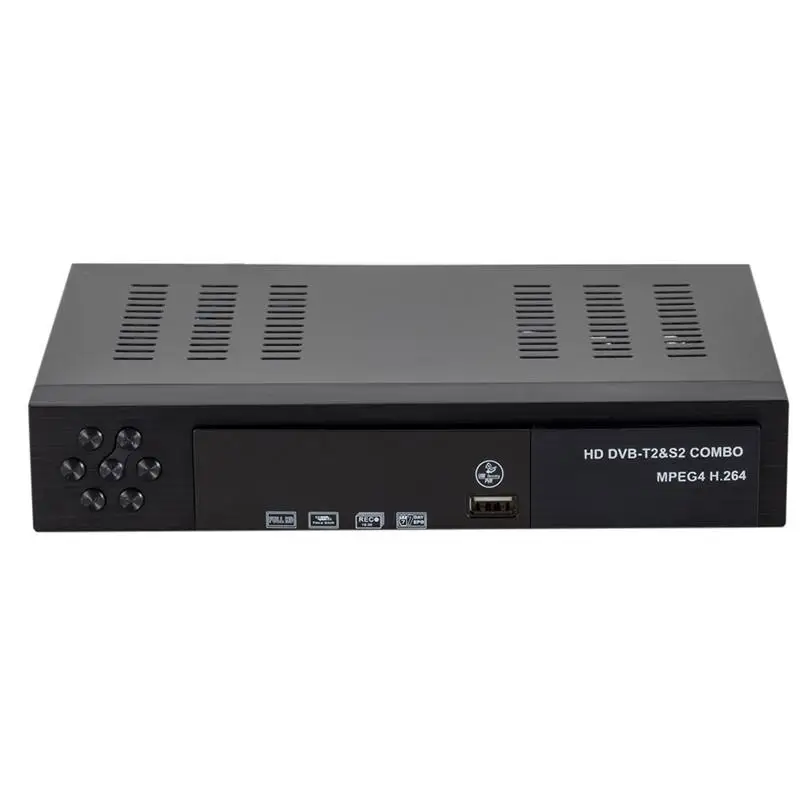 

Smart Digital Satellite TV Receiver DVB-T2+DVB-S2 FTA 1080P Decoder Tuner MPEG4