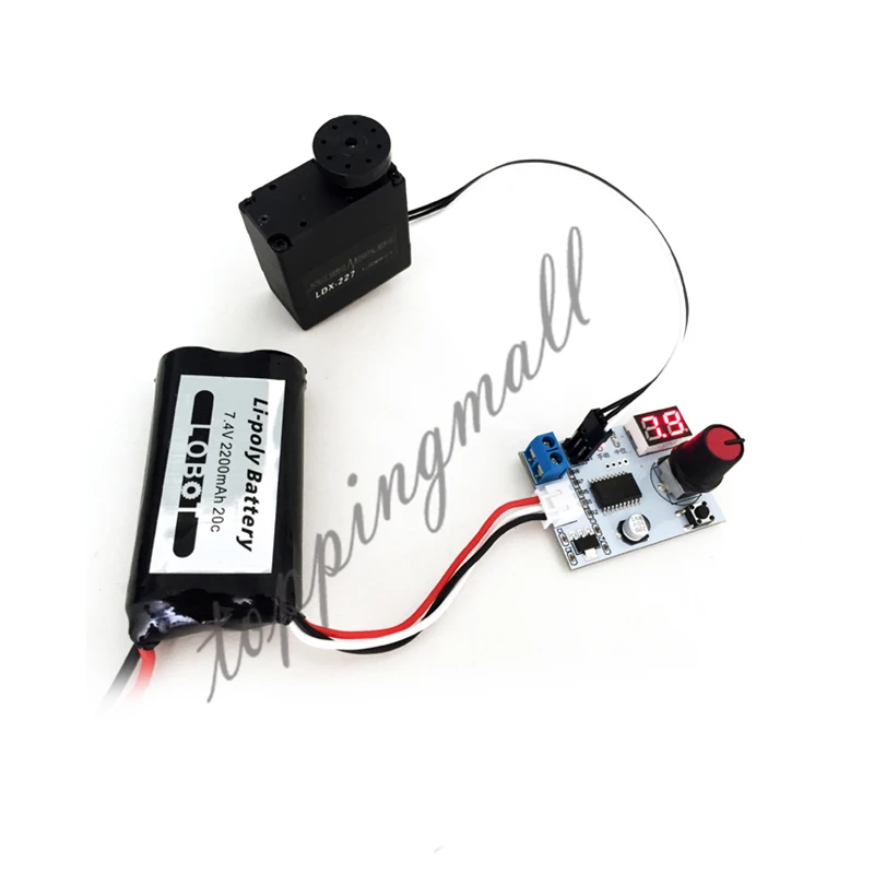 Servo Tester and Voltage Display 2 In 1 Controller DIY for RC Car Robot 30% Off | Игрушки и хобби