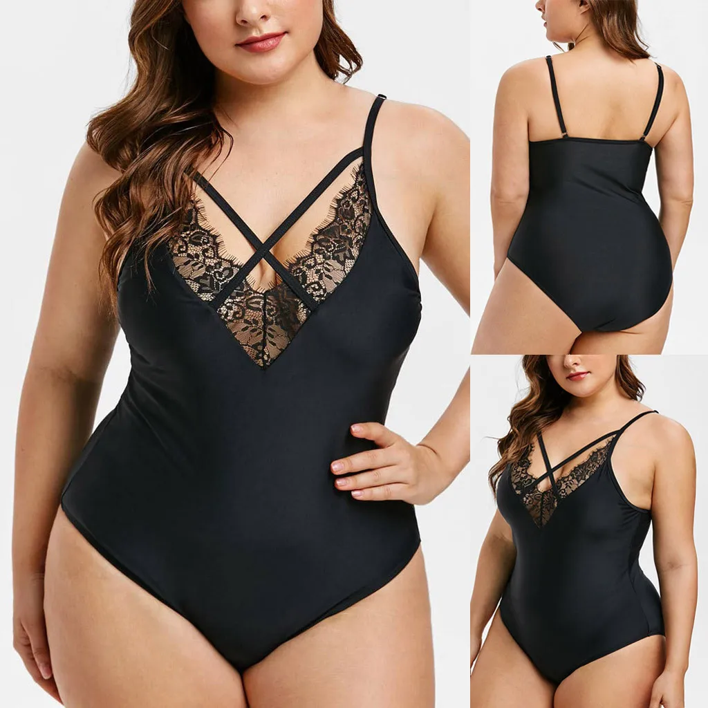 

Women Swimwear Solid One-Piece Suits Sexy High Cut One Piece Swimsuit Backless Swim Suit Thong Bathing Suit Female Monokini