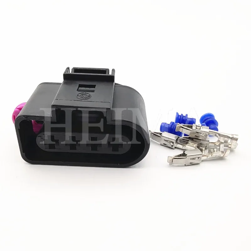 5 комплектов 1J0973724 1J0973824 чёрный 3 мм 4-контактный штекер Женский фоторазъем