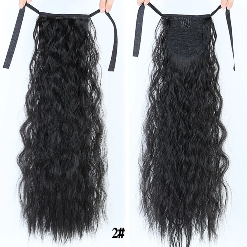 LUPU женский кудрявый накладной хвост на шнурке синтетический парик натуральный