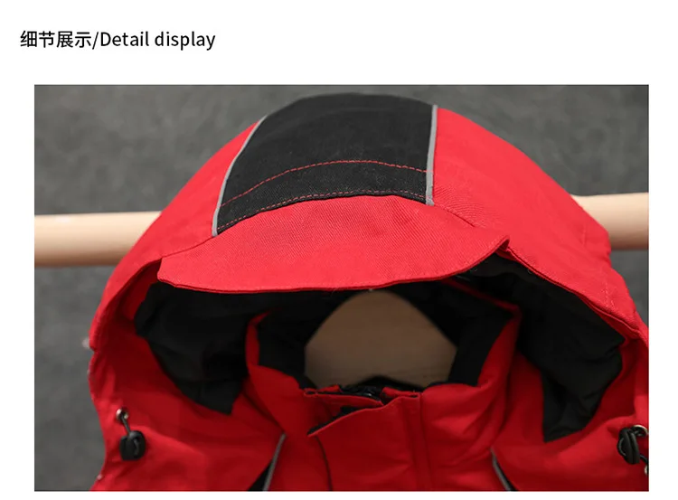 

2019 winter new patchwork white duck down jackets boys thicken warm coats kids outerwear children clothes 4-12Y ws1257