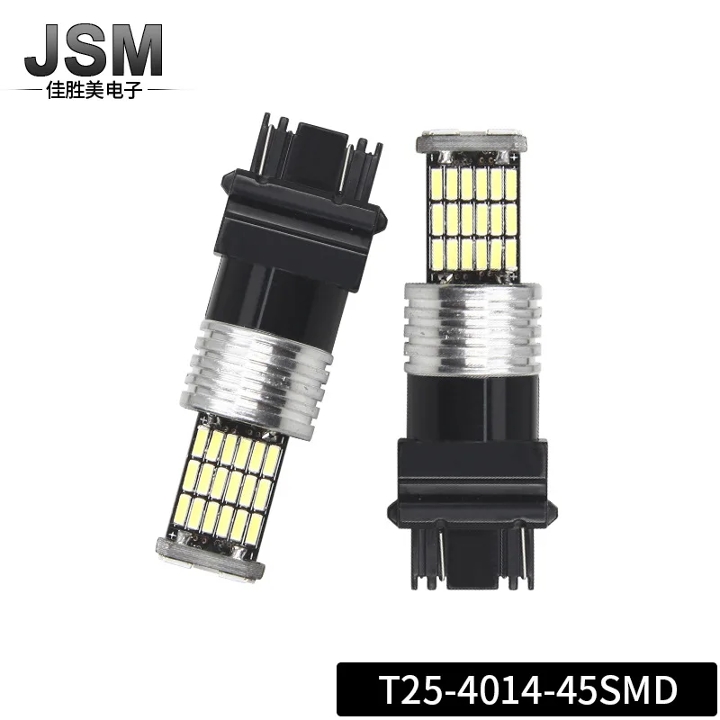 Автомобильный светодиодный декодирующий фонарь заднего хода 1156-4014-45smd T15 / T20