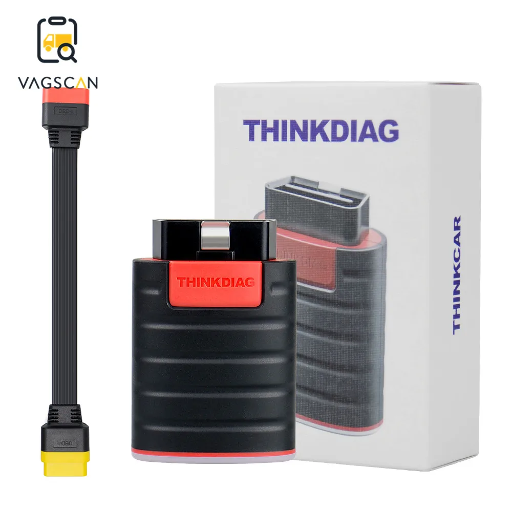 

THINKCAR Thinkdiag Full System All Software OBD2 Diagnostic Tool 16 reset services Ecu coding PK Elm327