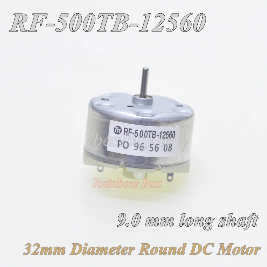 

RF500TB Micro Motor DC Motor 12560 Motor 3-12V Motor RF-500TB-12560 9MM long shaft