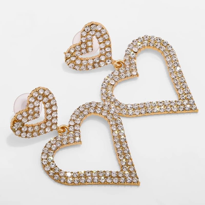 Junlead Модные Винтажные серебряные белые Кристальные бусы серьги-подвески