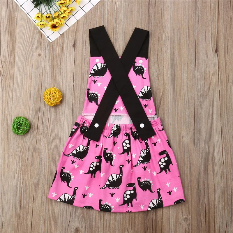 Милое платье для маленьких девочек платья без рукавов розовое Повседневное с