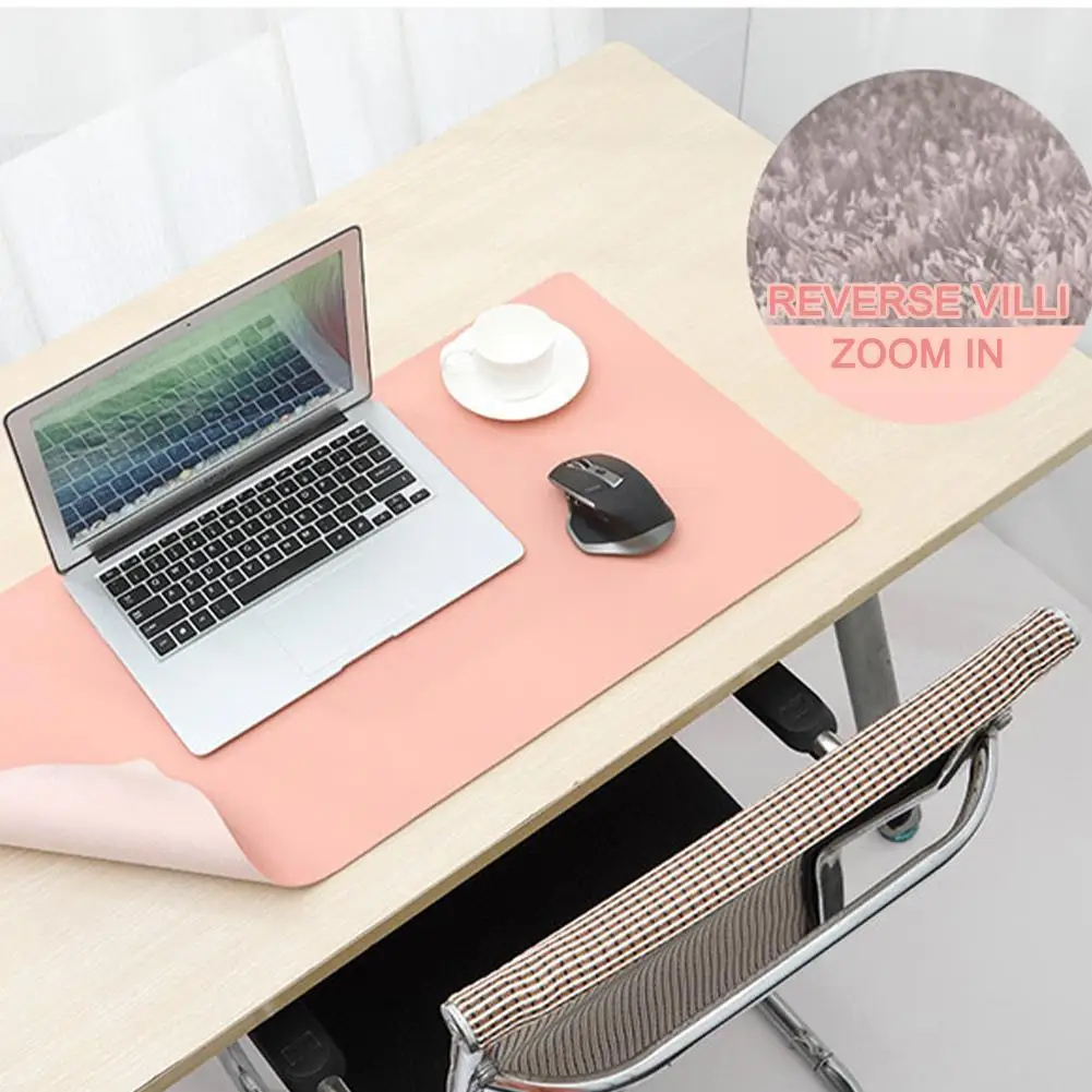 

Large Office Computer Desk Mat Table Keyboard Big Mouse Mat Laptop Felt Wool Rooms Desk Pad Study For Desks Cushion Non-sli P0J0