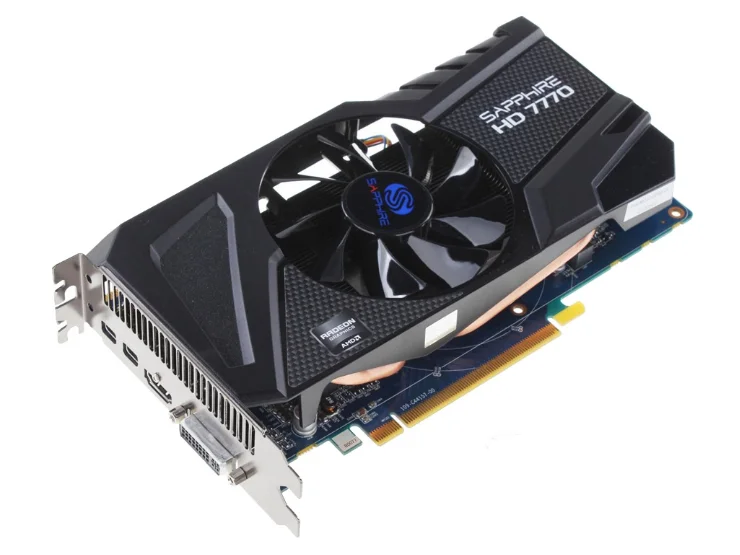 details product name sapphire hd7770 video memory 1g ddr5 condition used warranty 1 month interface pci e output interface free global shipping