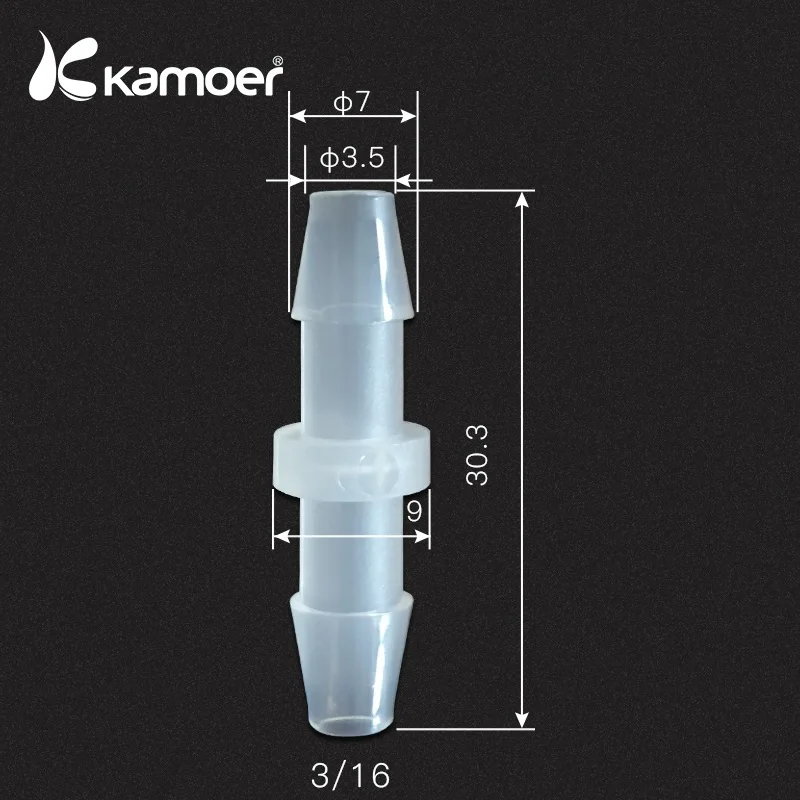 Kamoer проходной разъем пробки - Цвет: 3-16
