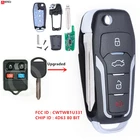 Пульт дистанционного управления Keyecu 315 МГц 4D63 80 бит чип для Ford Mustang Edge Explorer F-150 F-250 CWTWB1U331