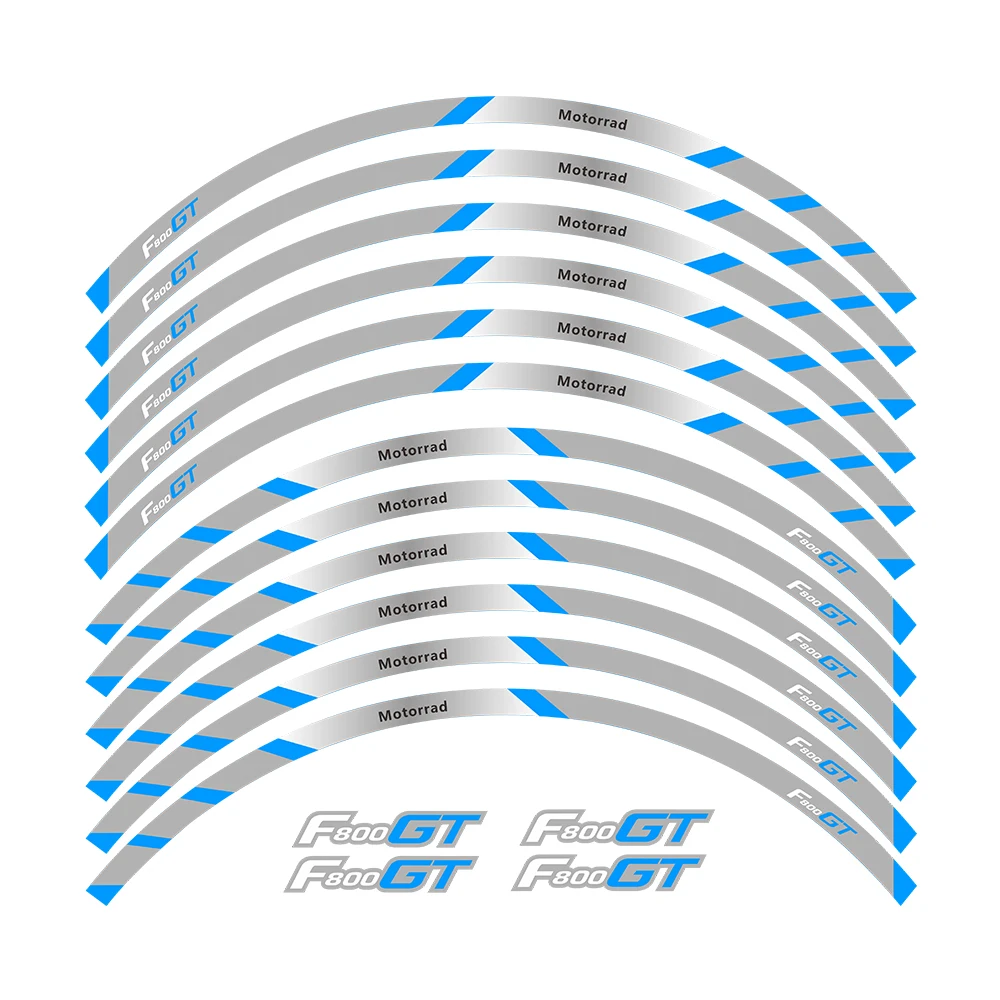 Наклейка на передние и задние колеса мотоцикла наклейка внешний обод