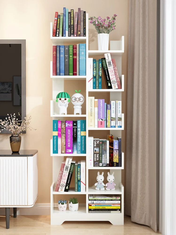 

Simple Modern Bookshelf Floor Student Household Large Capacity Multi-Layer