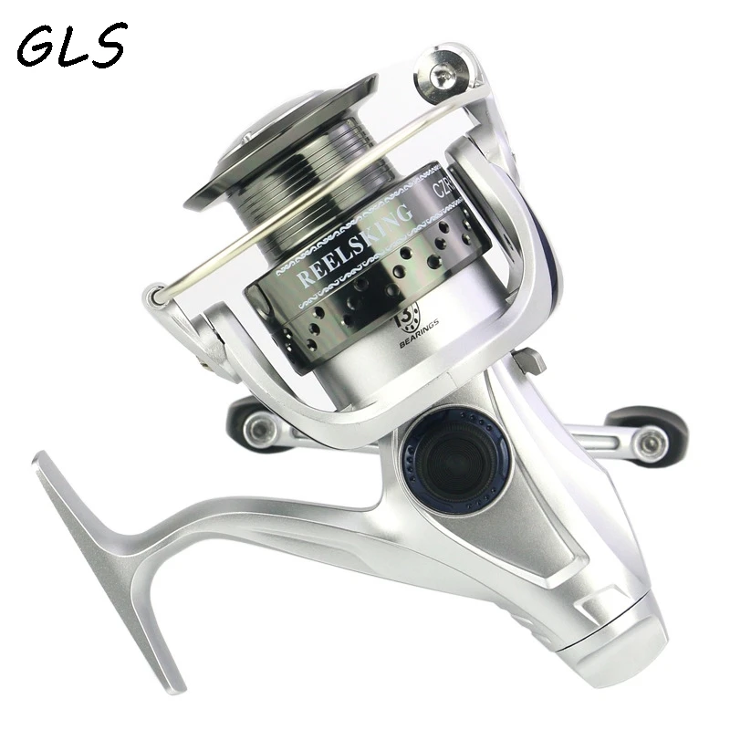 Рыболовная катушка с высокоскоростным соотношением 5 2: 1/6.3:1 подшипники 13