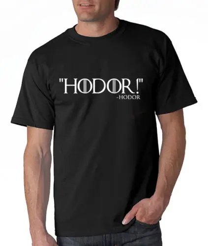 Hodor мужская футболка в стиле Игры престолов Funny House Stark| |