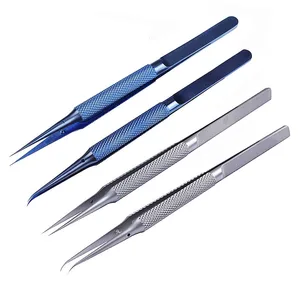 Пинцет из титанового сплава, прецизионные плоскогубцы для ремонта мухи, отпечатков пальцев, кислотно-быстро, антикоррозийные, сгибающиеся наконечники, для материнской платы iphone