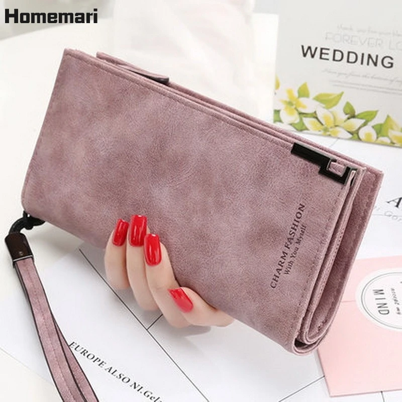 Homemari мобильный телефон сумки для женщин Длинный кошелек монет модные женские