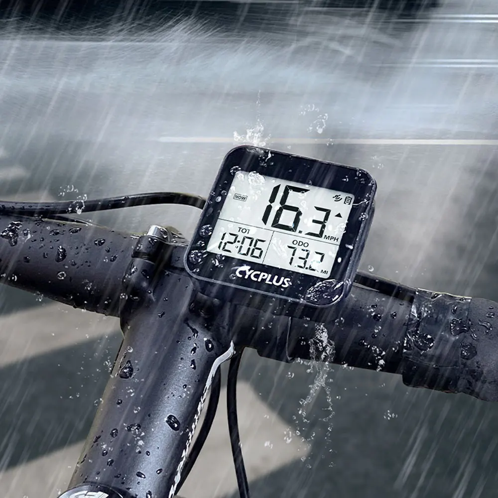 Велосипедный компьютер CYCPLUS беспроводной секундомер GPS водонепроницаемость IPX6