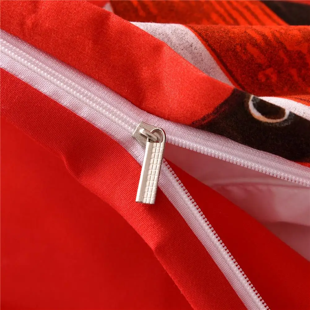 Рождественское постельное белье Комплект постельного белья с Наволочка Чехол